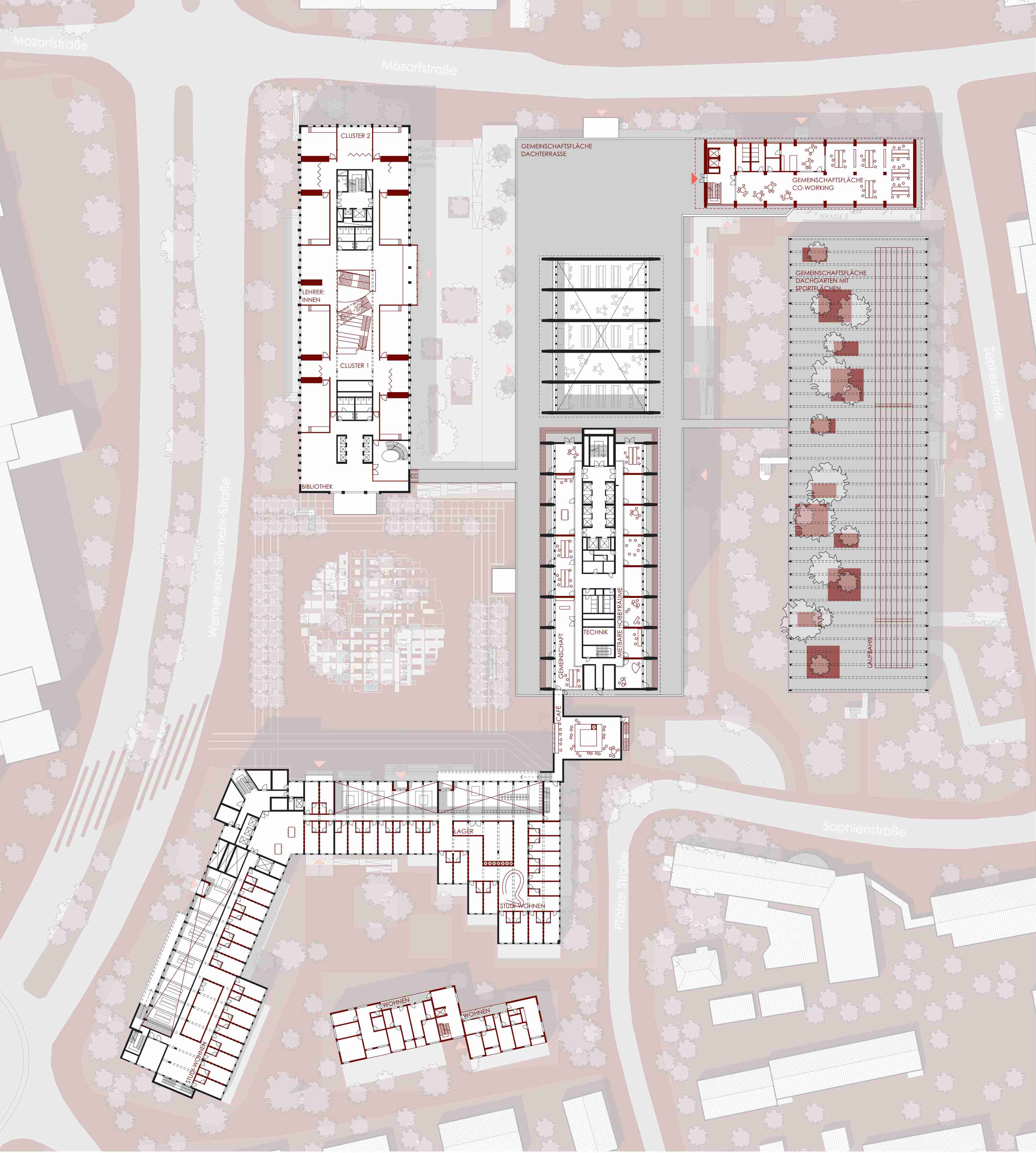 Lageplan Quartier