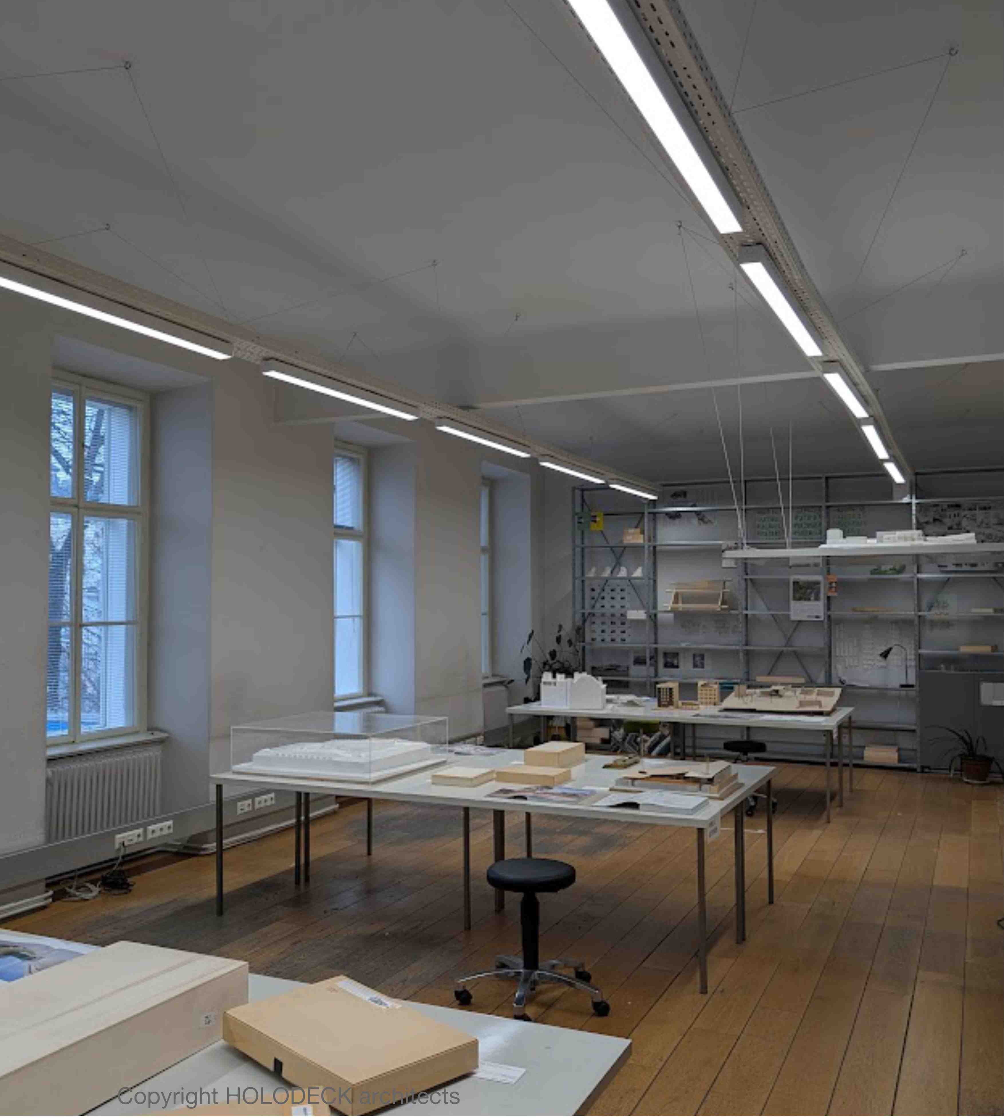 Studio von HOLODECK architects, Wien